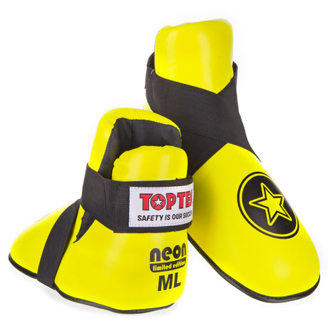 TOP TEN Fight Kicks "NEON YELLOW" Star Ltd Edition (3069-2) - XS - XS