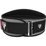 WEIGHT LIFTING BELT EVA CURVE RX3 GRAY-L - GRAY,LARGE