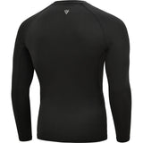 CLOTHING T15 COMPRESSION RASH GUARD BLACK FULL-3XL - 3XL