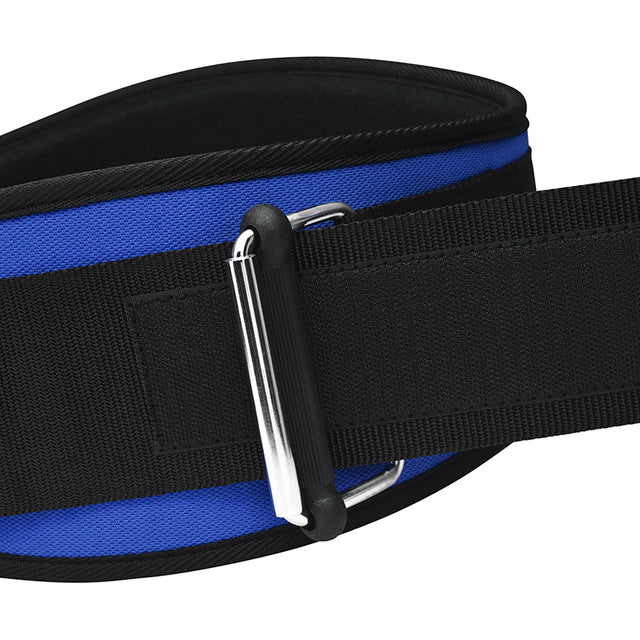 WEIGHT LIFTING BELT EVA CURVE RX3 BLUE-M - BLUE,MEDIUM