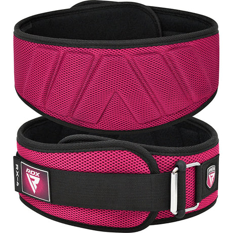 WEIGHT LIFTING BELT EVA CURVE RX4 PINK-XS - XS