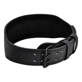 BELT 4" LEATHER FULL BLACK-XL - BLACK,XL