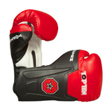 TOP TEN Boxing/Sparring Gloves "Line" Black/Red (2262-94) - 12oz - 12oz