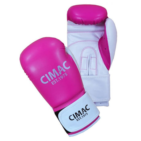 CIMAC P.U  BOXING GLOVES PINK 6oz