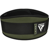 WEIGHT LIFTING BELT EVA CURVE RX3 ARMY GREEN-L - ARMY GREEN,LARGE