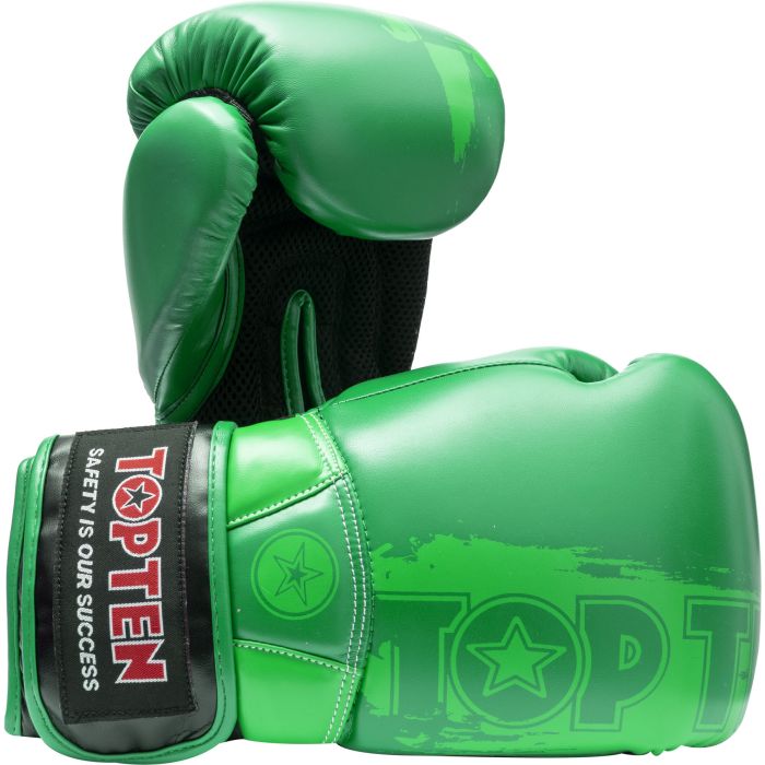 Boxhandschuhe „Power Ink Dual“ - Green,10oz