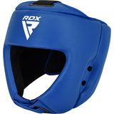 HEAD GUARD LEATHER IBA APPROVED-1 BLUE-S - BLUE,SMALL