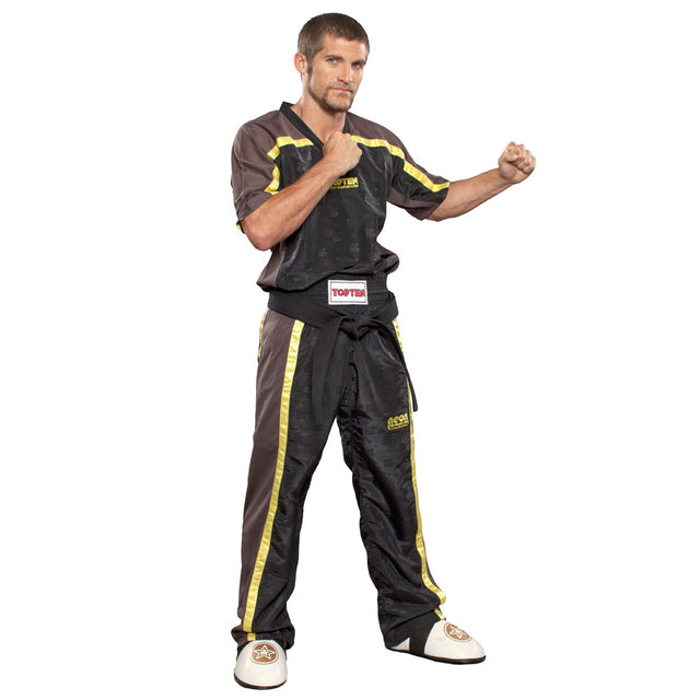 TOP TEN MESH Uniform "NEON" Black/Yellow Child (16005-2)