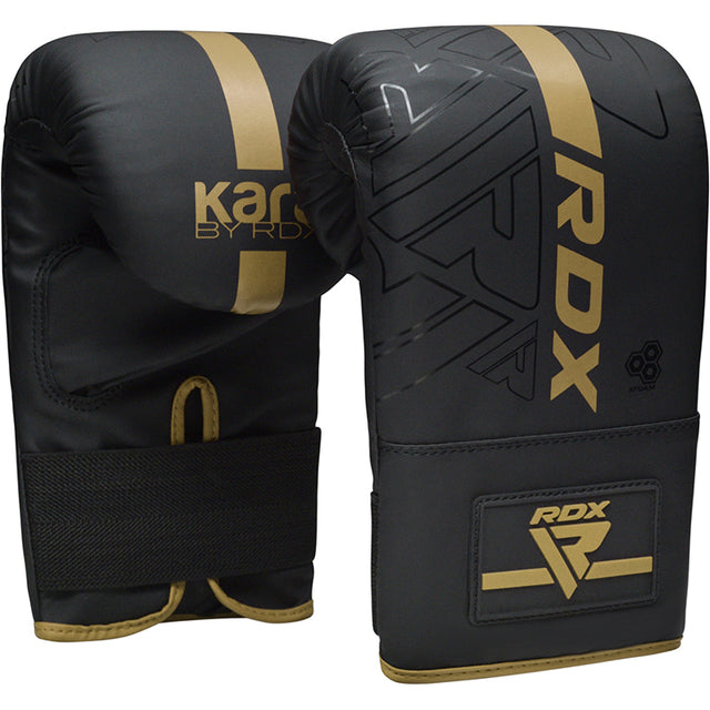 BOXING BAG MITTS F6 MATTE GOLDEN - GOLDEN