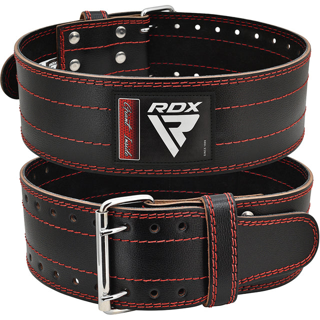 WEIGHT LIFTING POWER BELT RD1 RED-S - RED,SMALL