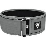 WEIGHT LIFTING STRAP BELT RX1 GRAY-S - GRAY,SMALL