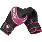 BOXING GLOVE KIDS PINK/BLACK-4oz - PINK/BLACK,4OZ