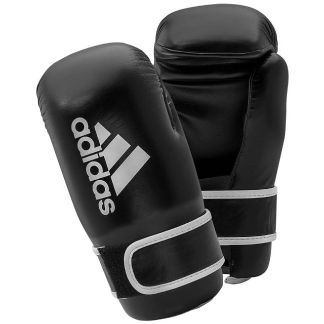 ADIDAS SEMI CONTACT GLOVE BLACK MEDIUM