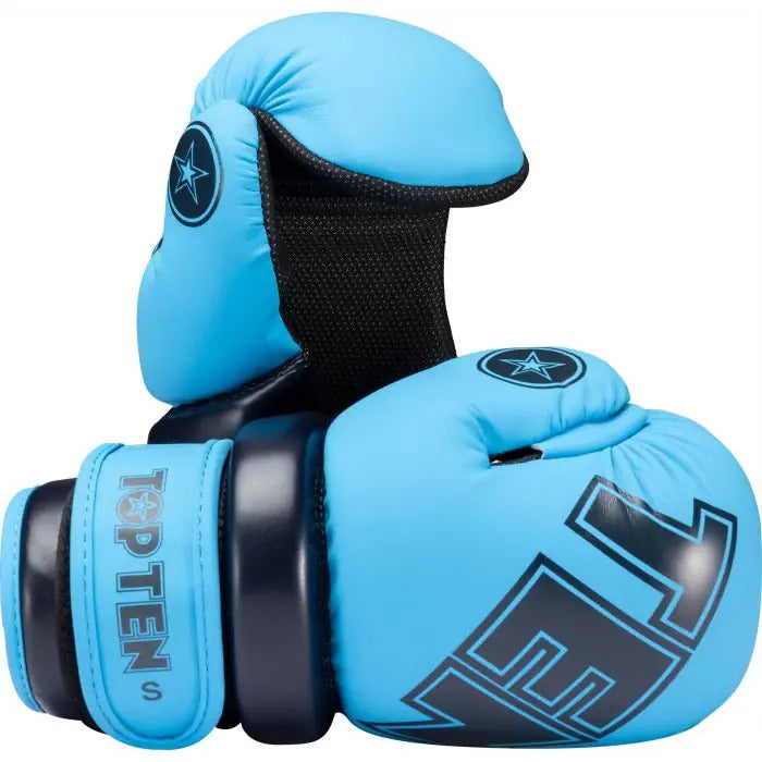 Pointfighter “Glossy Block” - Light Blue/ Navy Blue - XS