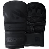 GRAPPLING GLOVES SHOOTER T-15 MATTE BLACK-L - Large