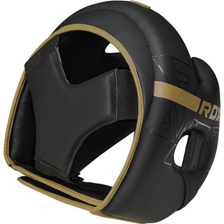 HEAD GUARD F6 MATTE GOLDEN