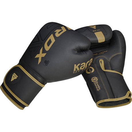 BOXING GLOVES F6 MATTE GOLDEN-12OZ - 12OZ