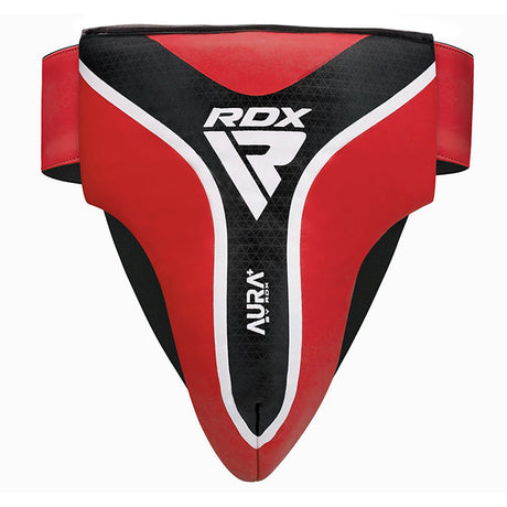 GROIN GUARD AURA PLUS T-17 RED/BLACK-S+ - Small