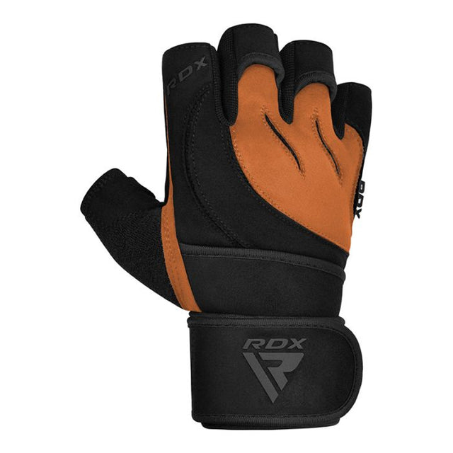 GYM GLOVE MICRO TAN/BLACK PLUS-L - TAN/BLACK,LARGE