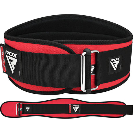 WEIGHT LIFTING BELT EVA CURVE RX3 RED-L - RED,LARGE