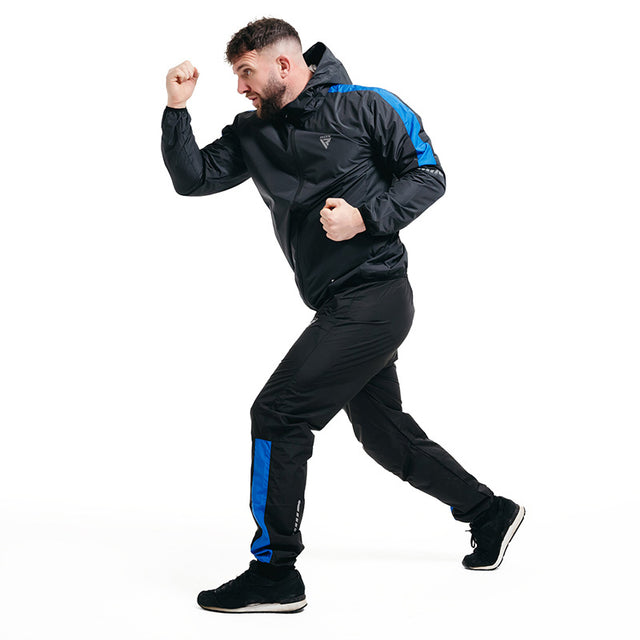 CLOTHING SAUNA SUIT H1 BLUE-XL - BLUE,XL