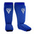 HOSIERY SHIN INSTEP FOAM BLUE/WHITE-XL - BLUE/WHITE,XL