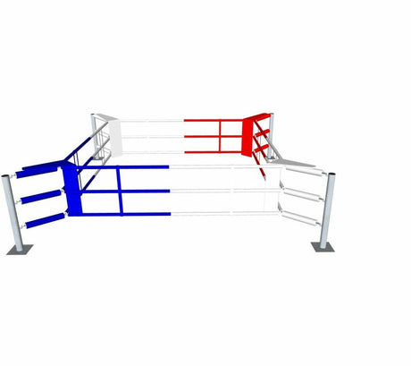 Floor Boxing Ring Fighter with 3 Ropes (BRF-NF) - 5 Metres - 5 Metres