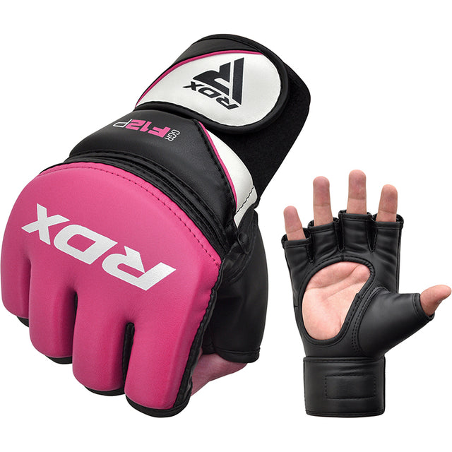 GRAPPLING GLOVE NEW MODEL GGRF-12 PINK-M - PINK,MEDIUM