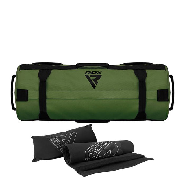 FITNESS SAND BAG ARMY GREEN (50 TO 125 LB) - GREEN,50 TO 125KG