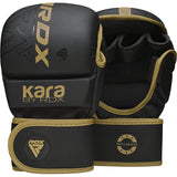 GRAPPLING GLOVES SHOOTER F6 MATTE GOLDEN PLUS-S/M - S/M