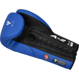 BOXING GLOVES PRO FIGHT APEX A2 BLUE-8OZ - 8oz