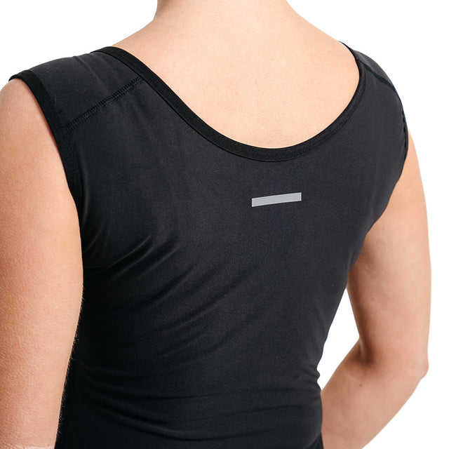 SWEAT VEST WOMEN'S W1 BLACK-S - BLACK,SMALL