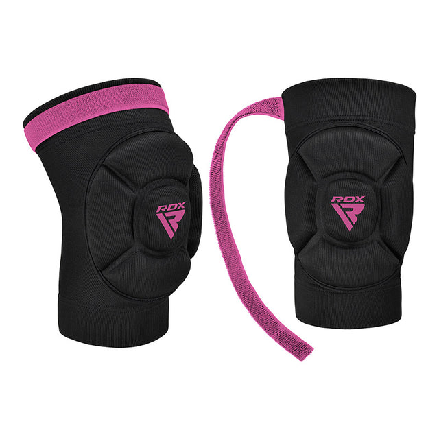 HOSIERY KNEE FOAM K5 BLACK/PINK-M - BLACK/PINK,MEDIUM