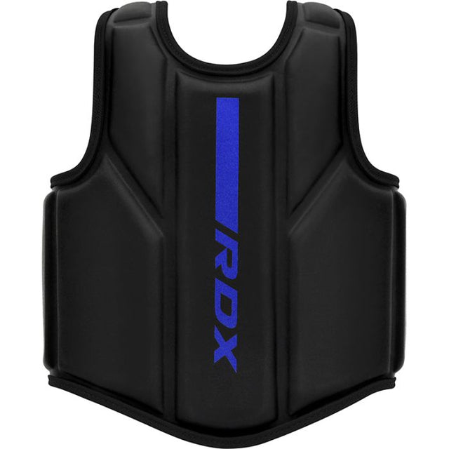 CHEST GUARD F6 MATTE BLUE PLUS-L/XL - BLUE,L/XL