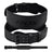 BELT 4" LEATHER FULL BLACK-S - BLACK,SMALL