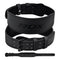 BELT 4" LEATHER FULL BLACK-S - BLACK,SMALL