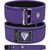 WEIGHT LIFTING STRAP BELT RX1 PURPLE-XS - PURPLE,XS