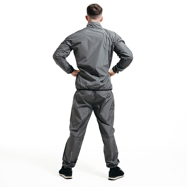 CLOTHING SAUNA SUIT C1 GRAY-L - GRAY,LARGE