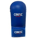 CIMAC KARATE MITTS  NO THUMB BLUE XS