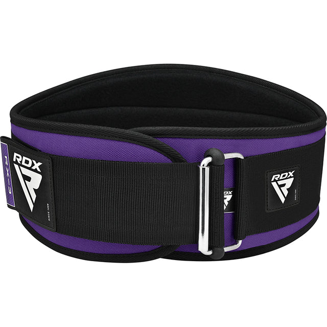 WEIGHT LIFTING BELT EVA CURVE RX3 PURPLE-m - PURPLE,MEDIUM