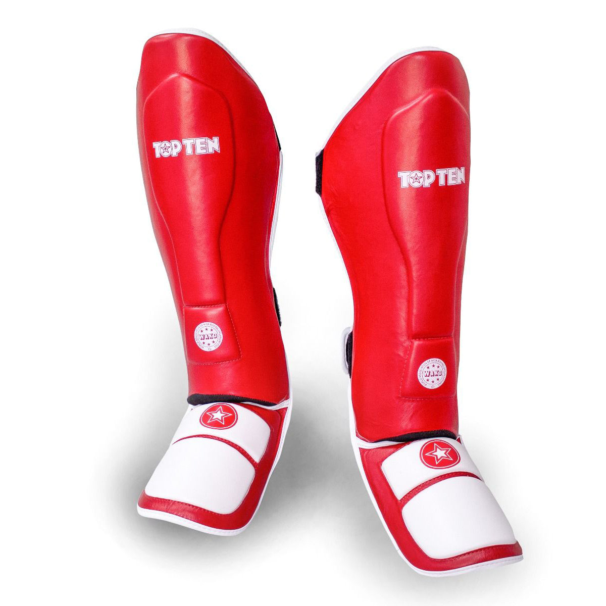 TOP TEN Shin/Instep Protector "Lowkick" WAKO Approved (32175)