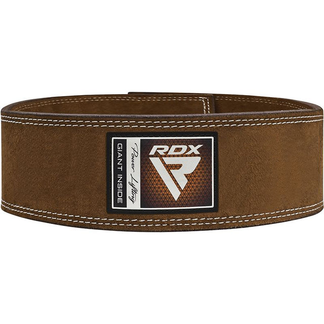 BELT PRO LIVER BUCKLE BROWN LEATHER PLUS-S - BROWN,SMALL