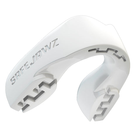 SafeJawz Intro Series Mouth Guards (KSSJIS) - White,Senior