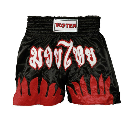 TOP TEN Thai/Kickboxing Shorts "Flames" (1852)