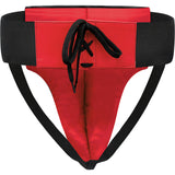 GROIN GUARD AURA PLUS T-17 RED/BLACK-S+ - Small