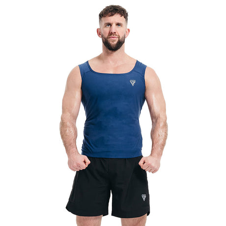 SWEAT VEST MENS M1 NAVY BLUE-4XL - NAVY BLUE,4XL