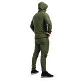 CLOTHING SAUNA SUIT H2 ARMY GREEN PLUS-M - ARMY GREEN,MEDIUM