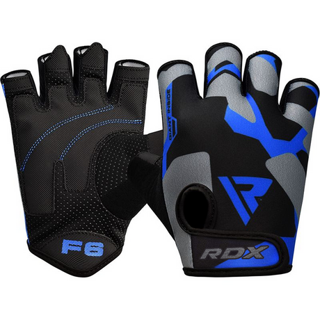 GYM GLOVES SUMBLIMATION F6 BLUE-M - BLUE,MEDIUM