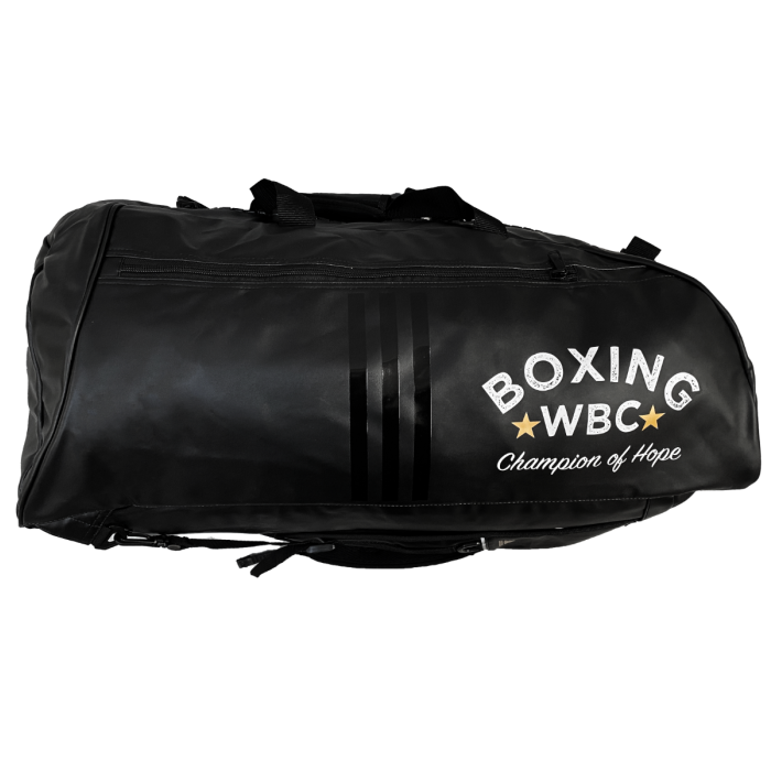 BOXING PU LARGE HOLDALL BLACK/WHITE