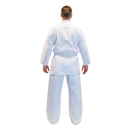 Kicksport Student KARATE Uniform "KOHAI" - 7oz Poly/Cotton  200cm/210cm - ADULT (KSSKU7) - 7/200cm - 7/200cm